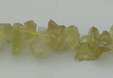 CNG1117 15.5 inches 8*12mm - 13*18mm nuggets lemon quartz beads