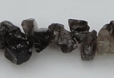 CNG1122 15.5 inches 8*12mm - 13*18mm nuggets smoky quartz beads