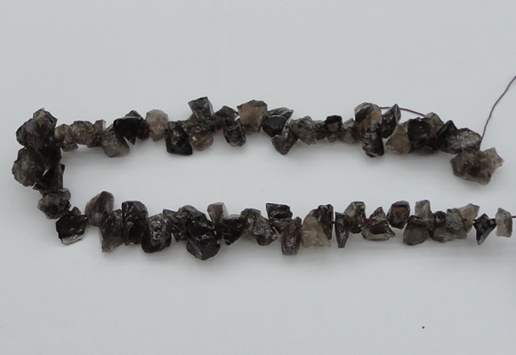 CNG1122 15.5 inches 8*12mm - 13*18mm nuggets smoky quartz beads