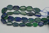 CNG1155 15.5 inches 20*25mm - 25*35mm freeform chrysocolla beads