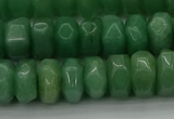 CNG1184 15.5 inches 6*14mm - 8*14mm nuggets green aventurine beads