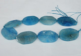 CNG1214 15.5 inches 25*40mm - 30*45mm freeform agate beads