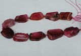 CNG1239 15.5 inches 25*35mm - 30*45mm freeform agate beads