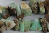 CNG1316 15.5 inches 12*16mm - 15*20mm nuggets australia chrysoprase beads