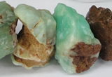 CNG1317 10*20mm – 20*40mm nuggets australia chrysoprase beads