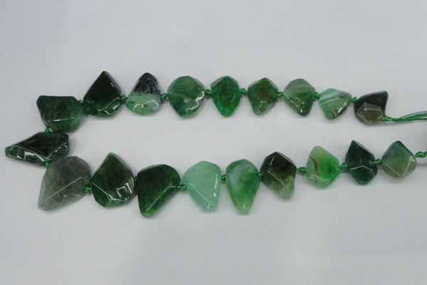 CNG1389 15.5 inches 15*20mm - 20*35mm freeform agate beads