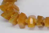 CNG1400 15.5 inches 10*15mm - 12*22mm nuggets agate gemstone beads