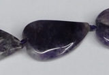 CNG1425 15.5 inches 22*30mm - 25*35mm freeform amethyst beads