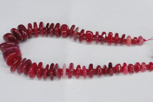 CNG1432 15.5 inches 10*12mm - 20*25mm nuggets agate gemstone beads