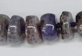 CNG1453 15.5 inches 8*20mm - 10*20mm nuggets agate gemstone beads