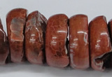 CNG1462 15.5 inches 11*30mm - 13*30mm nuggets agate gemstone beads