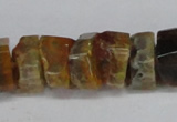 CNG1477 15.5 inches 8*15mm - 12*15mm nuggets agate gemstone beads