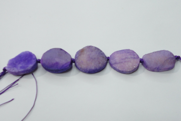 CNG1512 8 inches 20*30mm - 25*35mm freeform agate beads