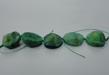 CNG1515 8 inches 20*30mm - 25*35mm freeform agate beads