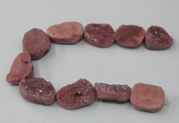 CNG1525 8 inches 15*20mm - 25*30mm freeform agate beads