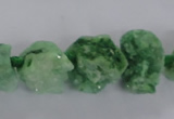 CNG1642 15.5 inches 13*18mm - 18*25mm nuggets plated druzy agate beads