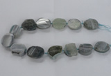 CNG1658 15.5 inches 22*28mm - 25*30mm freeform druzy agate beads