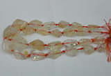 CNG1701 15.5 inches 15*20mm - 18*35mm nuggets citrine beads