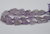 CNG1704 15.5 inches 15*20mm - 18*35mm nuggets amethyst beads