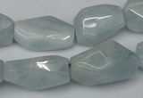 CNG1720 15.5 inches 15*20mm - 20*30mm nuggets aquamarine beads