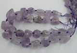 CNG1822 15.5 inches 20*25mm - 25*30mm nuggets amethyst beads