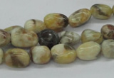 CNG207 15.5 inches 7*9mm nuggets feldspar gemstone beads