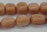 CNG213 15.5 inches 12*16mm nuggets red aventurine beads