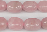 CNG22 15.5 inches 12*17mm nuggets rose quartz gemstone beads