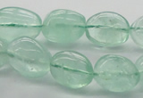 CNG227 15.5 inches 12-20mm*16-25mm nuggets green fluorite beads