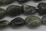 CNG230 15.5 inches 15*20mm nuggets labradorite gemstone beads