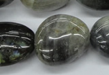 CNG231 15.5 inches 22*30mm nuggets labradorite gemstone beads