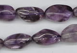 CNG25 15.5 inches 13*20mm nuggets amethyst gemstone beads