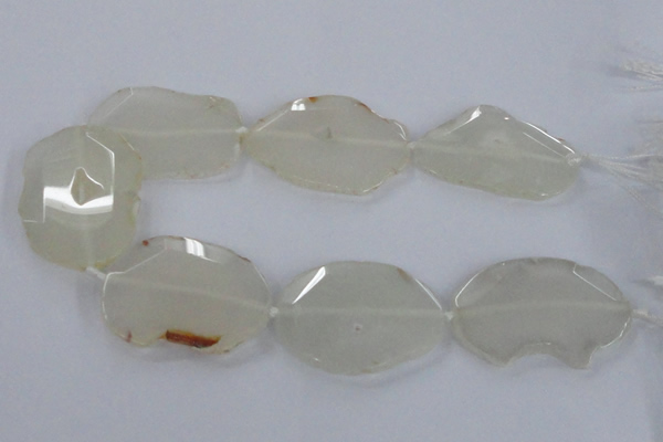 CNG2535 15.5 inches 40*45mm - 45*55mm freeform druzy agate beads