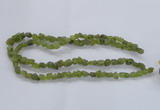 CNG2537 4*6mm – 6*10mm nuggets peridot beads wholesale