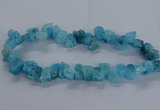 CNG2584 15.5 inches 13*18mm - 15*25mm nuggets druzy agate beads