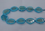 CNG2611 15.5 inches 30*35mm - 40*45mm freeform agate beads