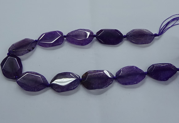 CNG2637 15.5 inches 22*30mm - 25*35mm freeform agate beads