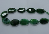 CNG2640 15.5 inches 22*30mm - 25*35mm freeform agate beads