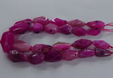 CNG2733 15.5 inches 15*30mm - 20*40mm nuggets agate beads