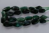 CNG2736 15.5 inches 15*30mm - 20*40mm nuggets agate beads