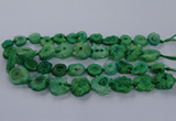 CNG2766 15.5 inches 15*20mm - 25*30mm freeform druzy agate beads