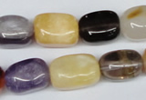 CNG29 15.5 inches 12*17mm nuggets mixed gemstone beads