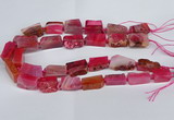 CNG2902 15.5 inches 12*16mm - 15*25mm freeform agate beads