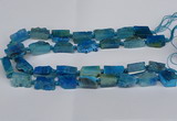 CNG2903 15.5 inches 12*16mm - 15*25mm freeform agate beads