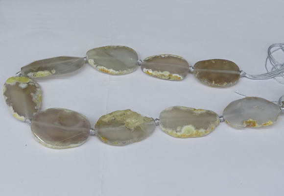 CNG2948 15.5 inches 22*30mm - 30*45mm freeform agate beads