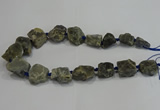 CNG3008 15.5 inches 15*20mm - 22*30mm nuggets labradorite beads