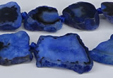 CNG3172 15.5 inches 15*20mm - 25*30mm freeform druzy agate beads