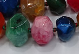 CNG3180 15.5 inches 12*16mm - 25*30mm nuggets agate beads