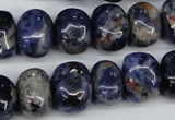 CNG32 15.5 inches 11*15mm nuggets sodalite gemstone beads