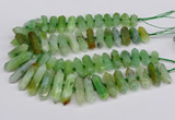 CNG3226 15.5 inches 10*20mm - 12*40mm faceted nuggets agate beads